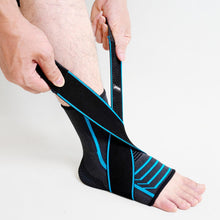 Load image into Gallery viewer, Ankle Brace, 1 Pcs Lofir Ankle Support Wrap Compression Sleeve For Sprained Ankle - Foot Brace For Injured Foot For Women Men With Adjustable Bandage For Plantar Fasciitis Relief