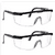 Load image into Gallery viewer, Artfasion Safety Goggles Adjustable Protective Glasses Lightweight Fog-Proof Clear Lenses Work Eyewear for Women Men