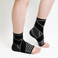 Load image into Gallery viewer, Ankle Brace, 1 Pcs Lofir Ankle Support Wrap Compression Sleeve For Sprained Ankle - Foot Brace For Injured Foot For Women Men With Adjustable Bandage For Plantar Fasciitis Relief