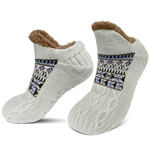 Load image into Gallery viewer, Artfasion Slipper Socks for Men, Fuzzy Socks, Soft Warm Winter Cozy Gripper Socks, 1 Pairs Plush House Slipper Socks Gift for Men