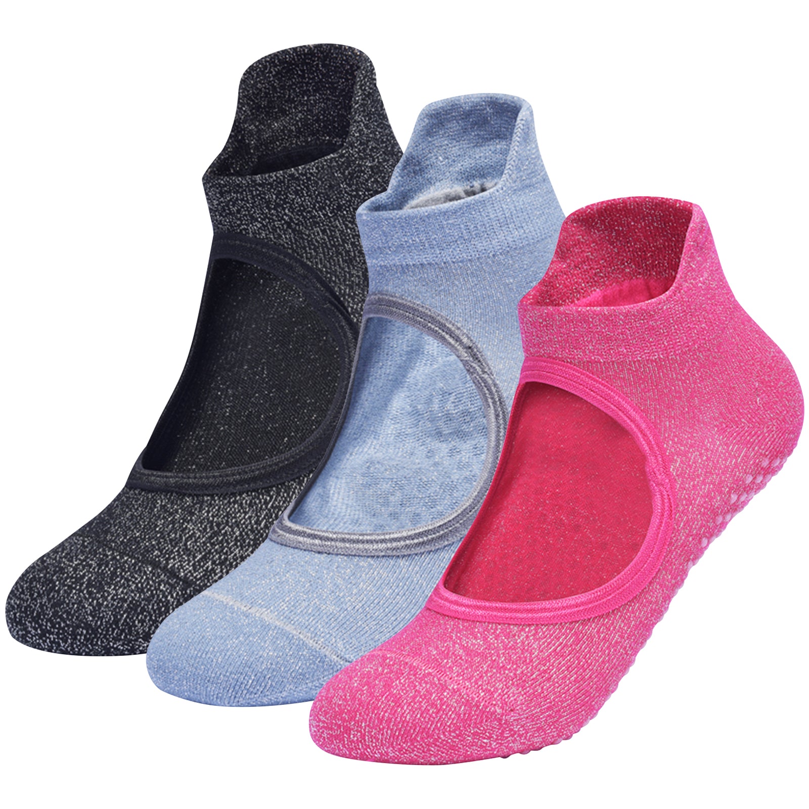 Artfasion's Women's Yoga Socks for Enhanced Stability and Grip