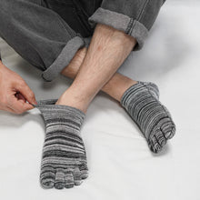 Load image into Gallery viewer, Artfasion's Five Finger Men's Socks - Comfortable and Breathable Footwear (3 Pairs)