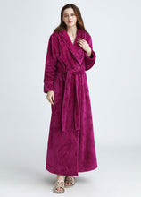 Load image into Gallery viewer, Artfasion's Christmas Bundle Classic Rose Red Bathrobe Plus Cute Christmas Socks (5 Pairs)