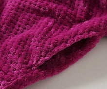 Load image into Gallery viewer, thick flannel bathrobe