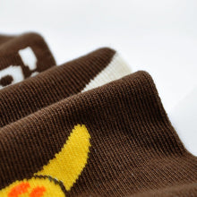 Load image into Gallery viewer, brown dino socks for boys
