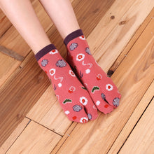 Load image into Gallery viewer, floral slippers socks for women