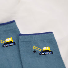 Load image into Gallery viewer, blue cars socks for boys