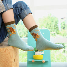 Load image into Gallery viewer, cute animal crew socks for boys