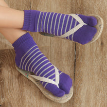 Load image into Gallery viewer, slippers purple socks for ladies