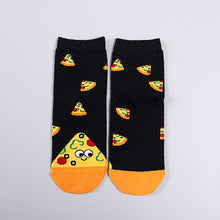 Load image into Gallery viewer, pizza socks for women