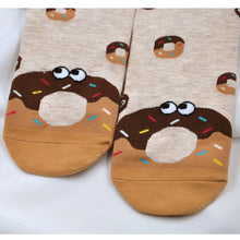 Load image into Gallery viewer, cotton donut socks for women