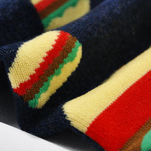 Load image into Gallery viewer, cute cotton burger socks