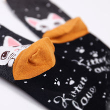 Load image into Gallery viewer, Artfasion's Anti-Slip Cat Socks for Women - Cute and Practical Footwear (5 Pairs)