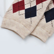 Load image into Gallery viewer, plaid crew socks for women