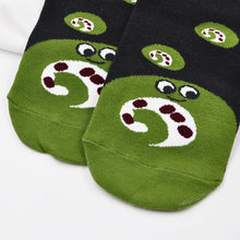 Load image into Gallery viewer, cute matcha roll ankle socks for women