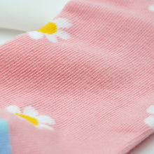 Load image into Gallery viewer, Artfasion Spring Design Flower Pink Socks for Girls Kids, 5 Pairs
