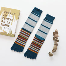 Load image into Gallery viewer, 5 finger executive socks for men