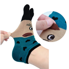 Load image into Gallery viewer, cute 5 finger toe socks
