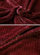 Load image into Gallery viewer, think warm flannel bathrobe