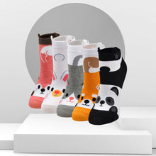 Load image into Gallery viewer, Artfasion Cute Animal Design Socks for Women, 5 Pairs