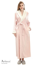 Load image into Gallery viewer, classic pink plushie bathrobe