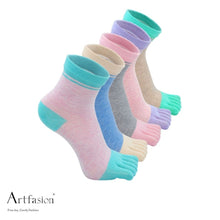 Load image into Gallery viewer, cute 5 pairs socks for women