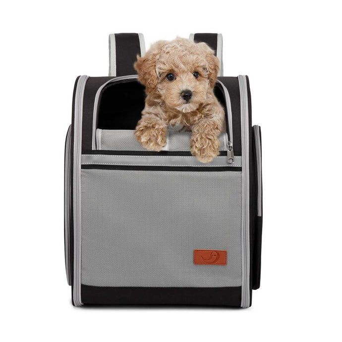 Artfasion's Pet Carrier Backpack: A Foldable and Stylish Travel Companion for Small Pets