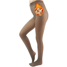 Load image into Gallery viewer, Sheer Tights, Winter Thermal Pantyhose for Women, Fake Translucent Warm Leggings for Women Ladies in Cold Weather
