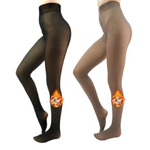 Load image into Gallery viewer, Sheer Tights, Winter Thermal Pantyhose for Women, Fake Translucent Warm Leggings for Women Ladies in Cold Weather
