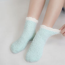 Load image into Gallery viewer, Fuzzy Socks, Artfasion Slipper Socks, Winter Warm Fleece Fluffy Socks 5 Pairs Gripper Socks for Women, Soft Cozy Non Slip Socks Women Gifts
