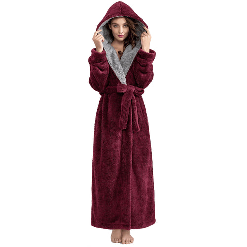 Artfasion Hooded Dressing Gowns Bathrobes Artfasion Hooded Dressing Gowns Bathrobes