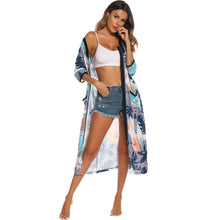 Load image into Gallery viewer, Artfasion&#39;s Women&#39;s Zip-Up Dressing Gown - Comfortable and Stylish Loungewear
