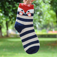 Load image into Gallery viewer, fox stripes socks for women
