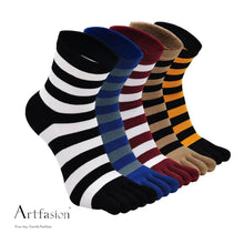 Load image into Gallery viewer, stripes crew socks for men
