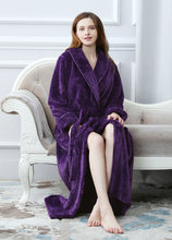 Load image into Gallery viewer, purple bathrobe for women
