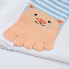 Load image into Gallery viewer, cute pig 5 finger socks for kids
