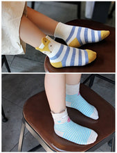 Load image into Gallery viewer, stripes animal socks for girls
