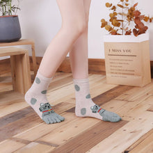 Load image into Gallery viewer, cute cat slipper socks for women
