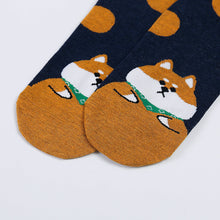 Load image into Gallery viewer, cute cat polka dots socks for women
