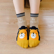 Load image into Gallery viewer, cute lion socks for kids
