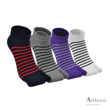 Load image into Gallery viewer, stripes slippers socks for ladies
