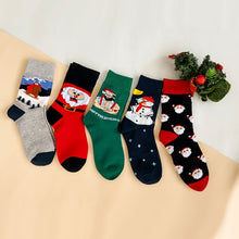 Load image into Gallery viewer, fluffy socks christmas
