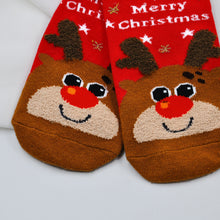 Load image into Gallery viewer, fluffy socks christmas
