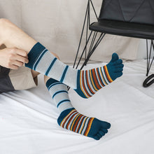 Load image into Gallery viewer, stripes hiking executive socks for men
