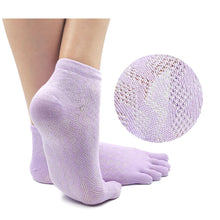 Load image into Gallery viewer, cute light purple ankle socks for women
