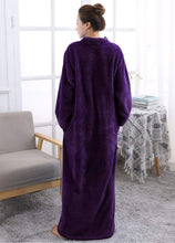 Load image into Gallery viewer, thick purple bathrobe
