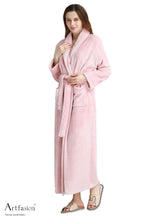 Load image into Gallery viewer, classic pink bathrobe for women
