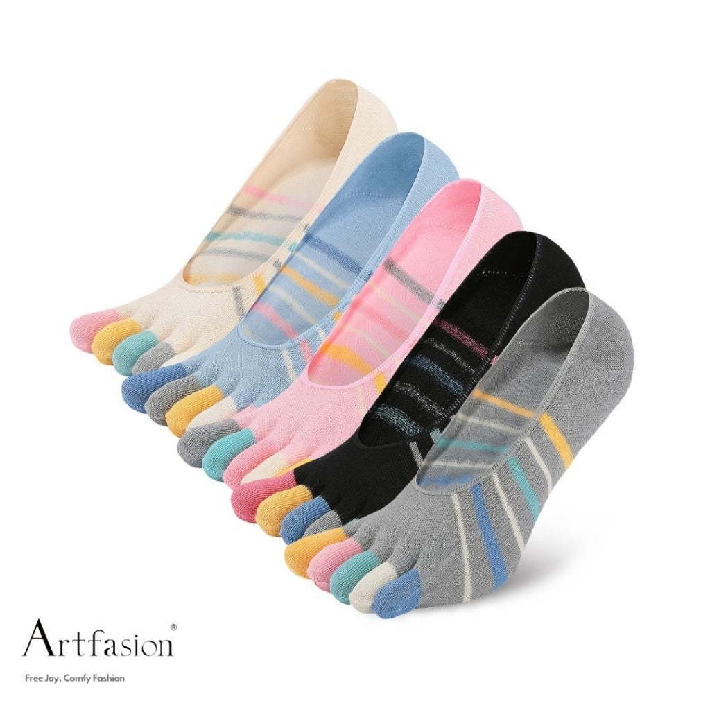 5 pairs no show socks for women